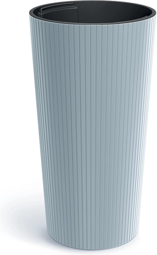 Bloempot Lamia Slim 25 cm lichtgrijs
