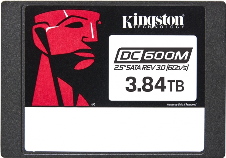 Kingston DC600M SSD 3,84 TB SATA 2,5" voor datacenters