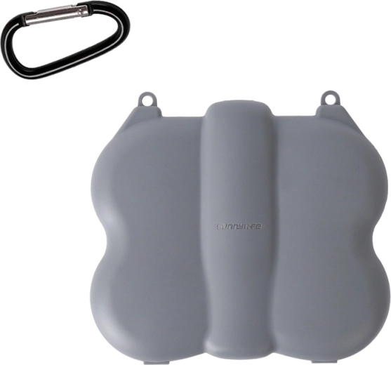 Sunnylife mini-opbergcase met karabijnhaak voor DJI Neo 2 grijs