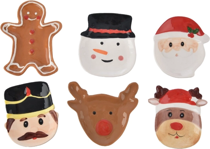Dolomieten kersttray – 6 designs assorti