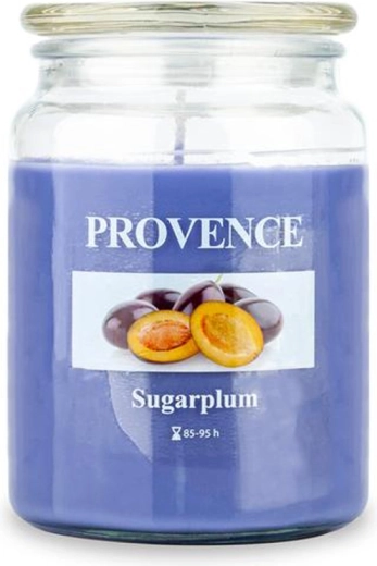 Geurkaars in glas PROVENCE pruim 95 uur