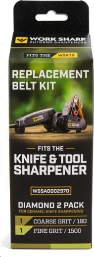 Work Sharp set diamant-slijpbanden 180 en 1500 grit