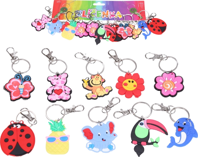 Sleutelhanger – mix van designs