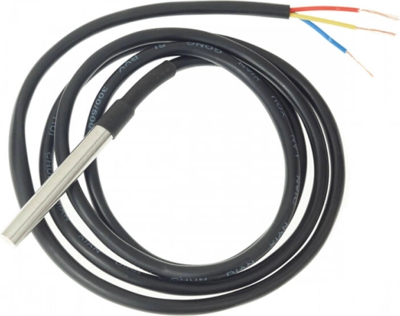 Shelly DS18B20 temperatuursensor met 3 m kabel