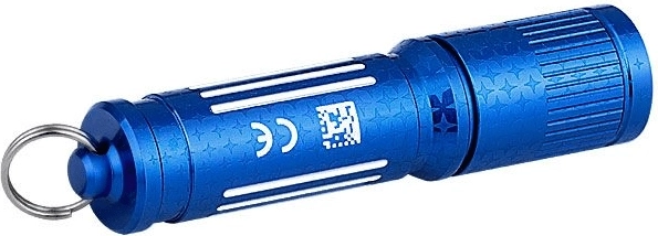 Zaklamp OLIGHT I3E EOS Stellar Blue voor aan de sleutels, 90 lm