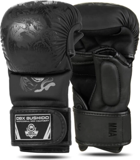 MMA handschoenen DBX Bushido Black Dragon