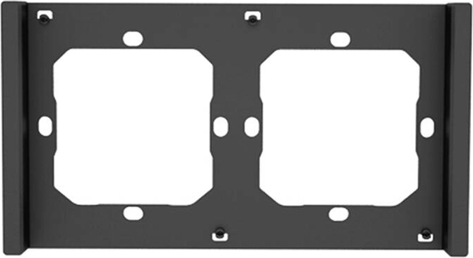 Kader voor dubbele schakelaar Sonoff M5 80 grafiet/zwart