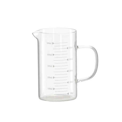 Glazen maatkan 0,5 l