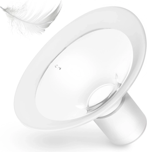 Neno kunststof borstschild met connector 24 mm