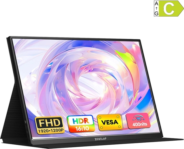 Zeuslap P16 draagbare 16" monitor