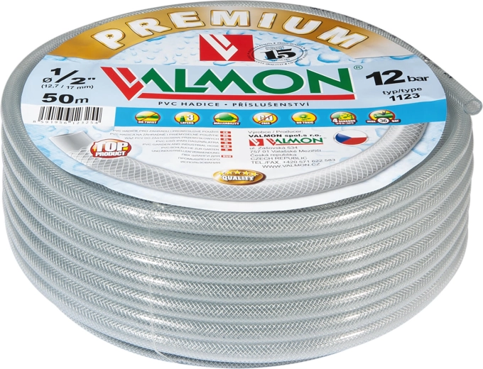 Transparante PVC tuinslang 5/4" (32 mm) 10 m TRA