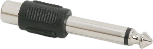 RCA-aansluiting naar 6,3mm-jackplug mono