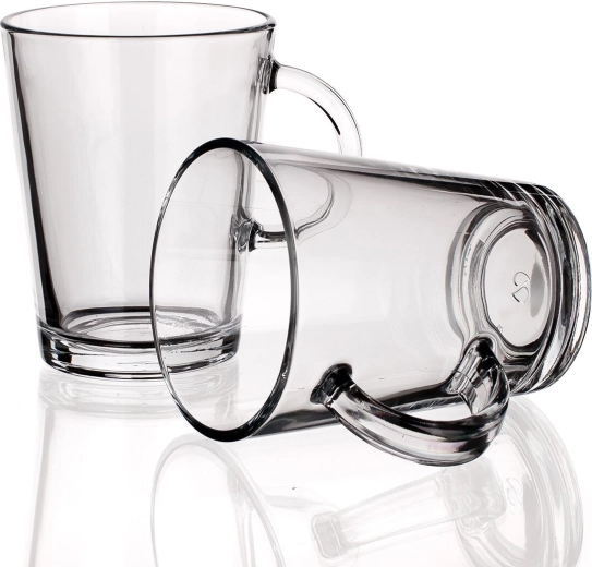 Glazen Tribeca-mokken 400 ml, 2 stuks