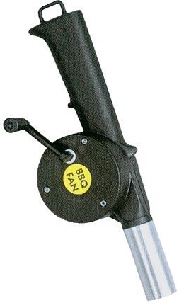 Mechanische blaasbalg voor de grill