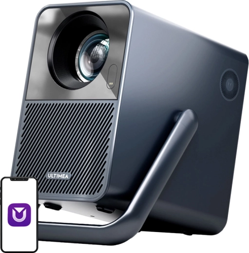 Draagbare projector Ultimea Poseidon E40 met Android TV en 1000 ANSI lm