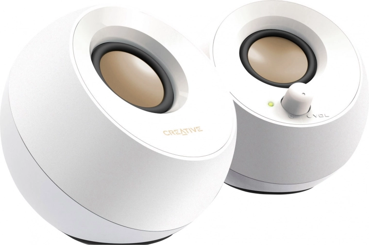 Luidsprekers Creative Pebble 2.0 USB wit