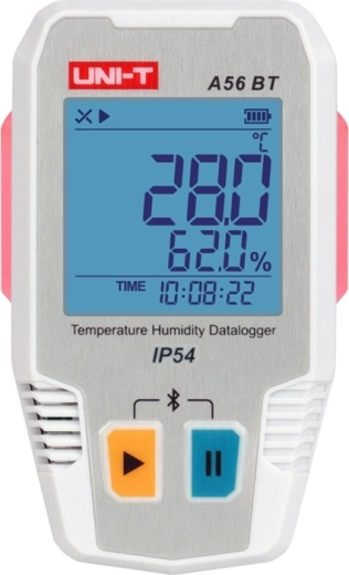 Uni-T A56 BT Bluetooth datalogger voor temperatuur en luchtvochtigheid