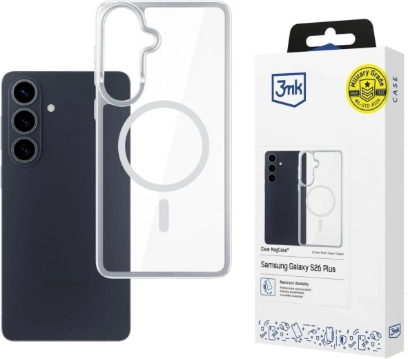 Armor MagCase-hoesje voor Samsung Galaxy S26 met magnetische MagSafe-ondersteuning