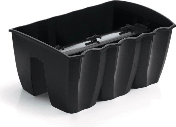 Balkonbak voor leuning Crown 39,3 cm antraciet