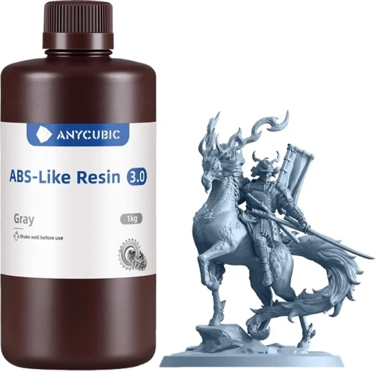 Anycubic abs-like resin 3.0 grijs - 1 stuk