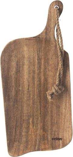 Houten mangohouten snijplank met handvat 44,5 × 20 cm