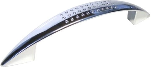 Meubelgreep JAMO 96, glanzend chroom