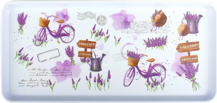 Rechthoekig serveerblad Lavendel 35 × 16,5 × 2,3 cm