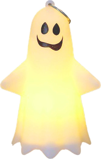 Hangende LED-decoratie spook Toro - 1 stuk