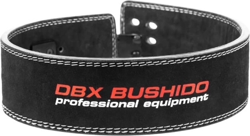 DBX BUSHIDO hefgordel van leer met hefgesp