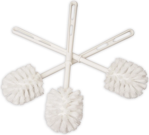Witte WC-borstel zonder houder 37 cm