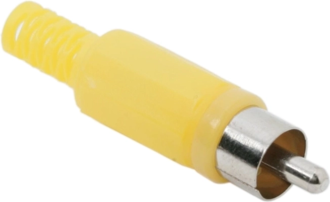 RCA-stekker met knikbescherming