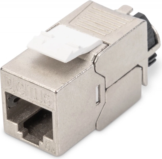 Afgeschermde gereedschapsloze keystone-module DIGITUS RJ45 Cat 6A