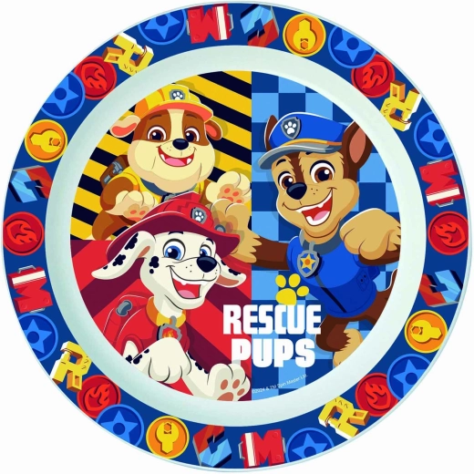 Kunststof bord Paw Patrol 22 cm