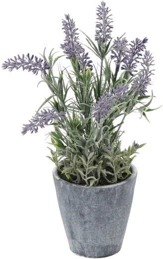 Synthetische lavendel in pot 32 cm