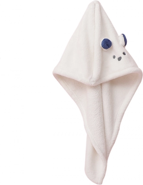 Superabsorberende haarhanddoek, haar turban - beige