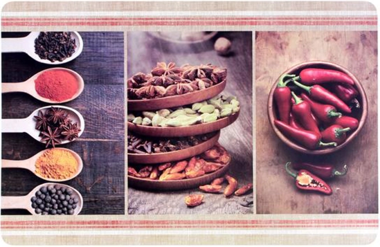 Kunststof placemat TORO delicatessen 28 × 43 cm, mix van motieven