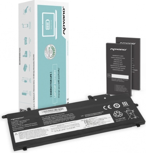 Movano-accu voor Lenovo ThinkPad X280 en A285 (3900 mAh / 44 Wh)