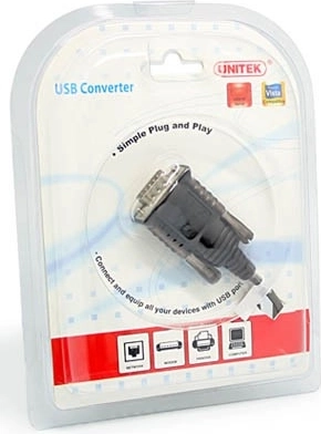 USB-adapter naar seriële poort RS-232 UNITEK