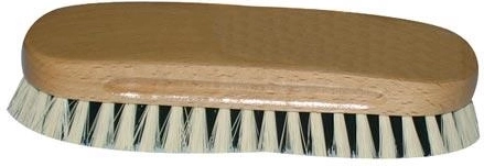 Kledingborstel 17 cm houten