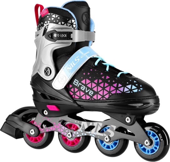 Inline skates 2-in-1 NILS Extreme Brave – L (39-43)