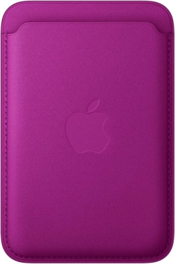 Apple FineWoven-portemonnee met MagSafe voor iPhone – magenta