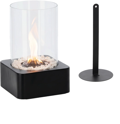 Tafel-biohaard 16 × 16 × 26 cm zwart