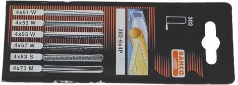 Set zaagbladen voor figuurzagen 130 mm BAHCO