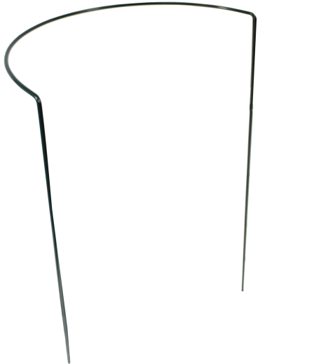 Plantensteun met klem 35 × 39 cm, groen