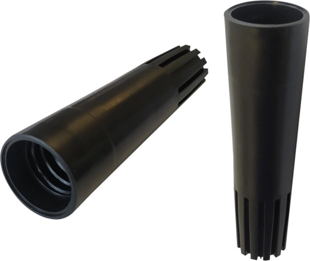 Verfkegel 10 cm met grove schroefdraad voor steel