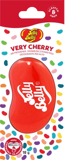 Jelly Belly 3D Very Cherry hangende luchtverfrisser – kers
