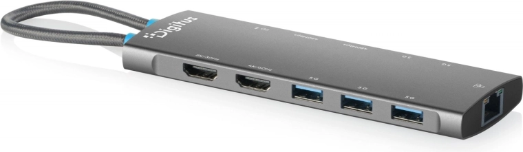 USB-C-dockingstation met 11 poorten, HDMI 8K en Power Delivery 100 W