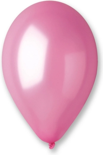Metallic ballonnen 10" roze