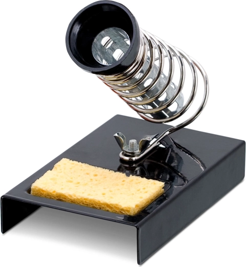 Soldeerbouthouder met reinigingsspons
