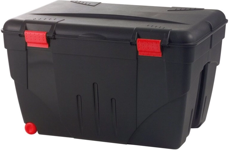 Universele opbergkist 200 l zwart
